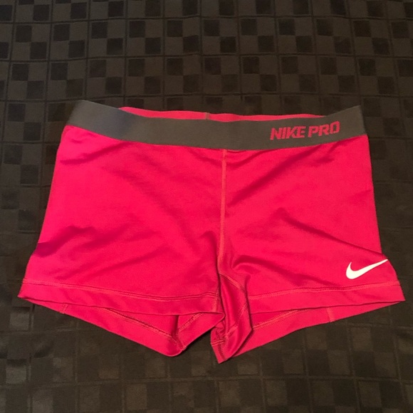 Nike Pants - Nike Pro Pink Shorts